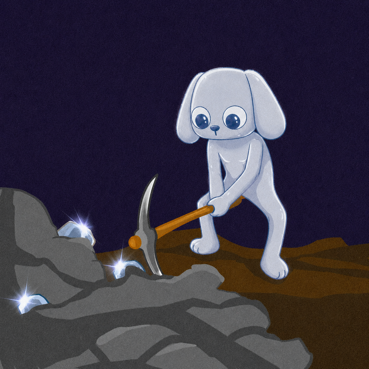 Mining — DEGS ON SILVER artwork